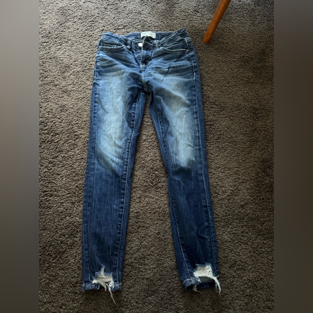 BKE Dark Blue Skinny Jeans for Women